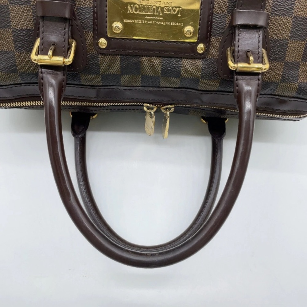 Louis Vuitton Damier Ebene Berkeley N52000 Handbag,LRG,Brn-Beige, Leather/Canvas - Picture 14 of 17